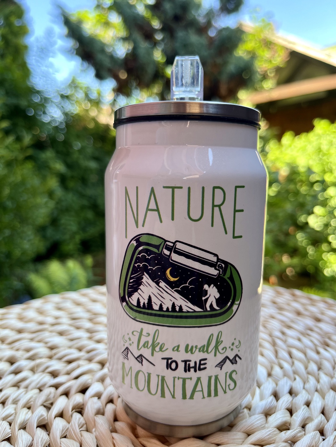 Termos personalizat 250 ml - Nature - accesorii locuință - accesorii pentru echipamente de bucătărie - accesorii de servire - suporturi pahare - Artynos.ro