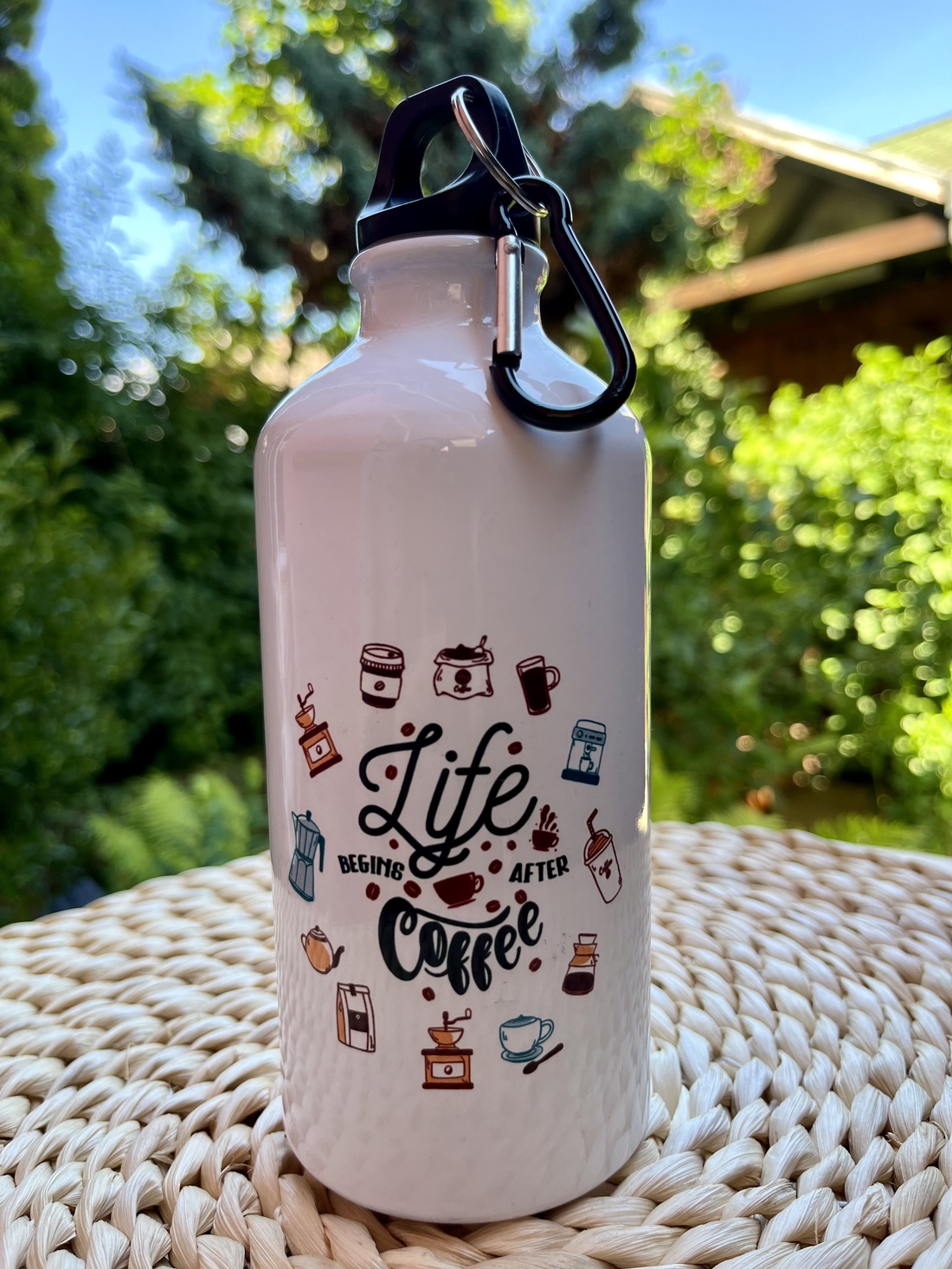 Ploscă personalizată 500 ml - Design Coffee - accesorii locuință - accesorii pentru echipamente de bucătărie - accesorii de servire - suporturi pahare - Artynos.ro