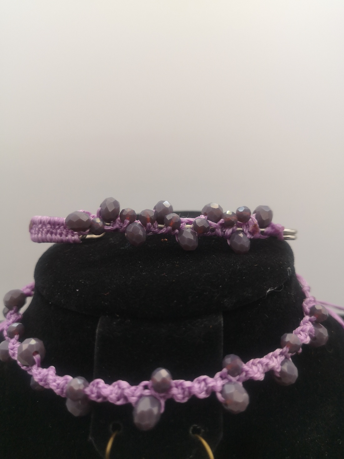 Set bijuterii Lavender feel (4 piese)  - accesorii nuntă - seturi bijuterii mireasă - set bijuterii de mireasă - Artynos.ro