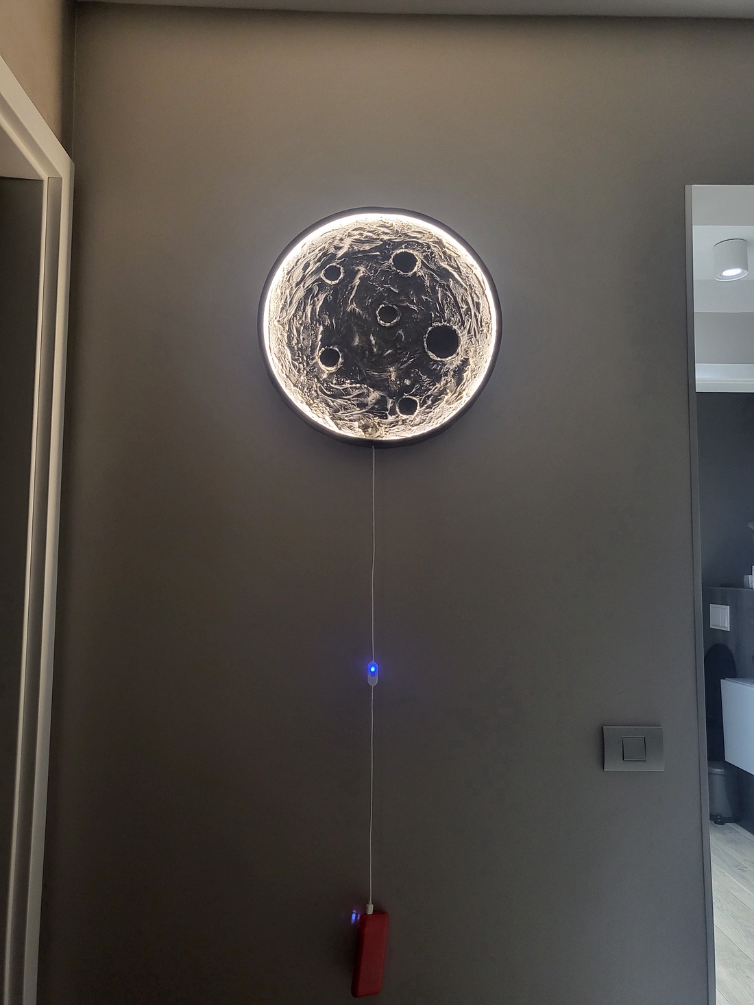 Artemis Moon by Luchian - casă & stil de viață - accesorii pentru decorat casa - decorațiuni de pereți, decorațiuni suspendate - decorațiuni suspendate - Artynos.ro