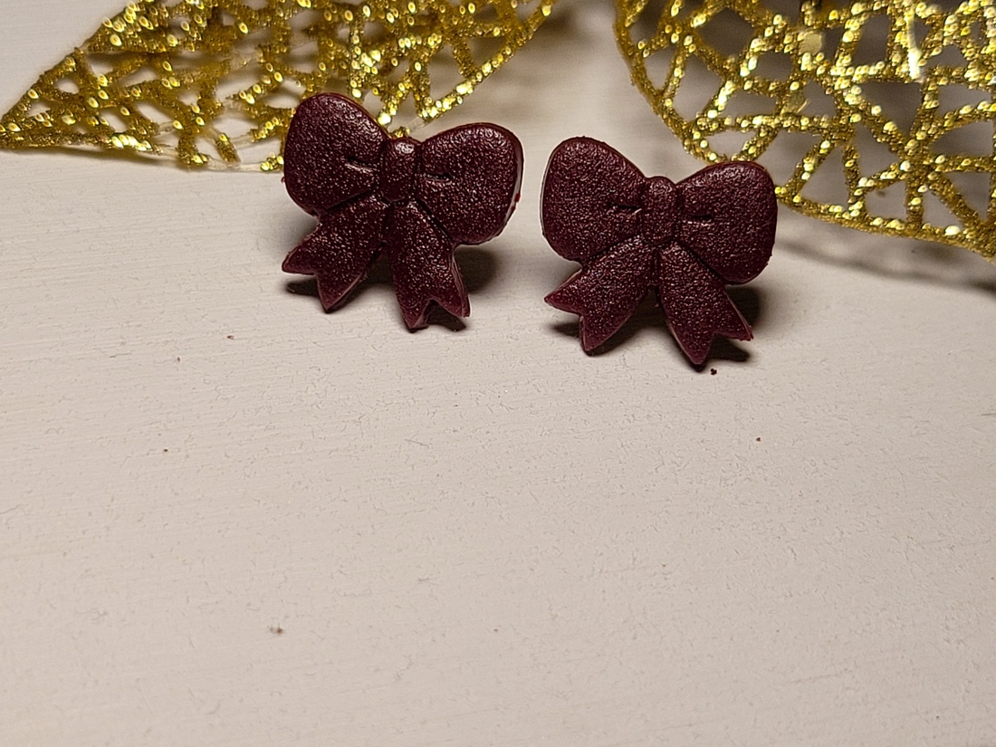 Cercei Bow studs - bijuterii - cercei - cercei și ornamente pentru urechi - Artynos.ro