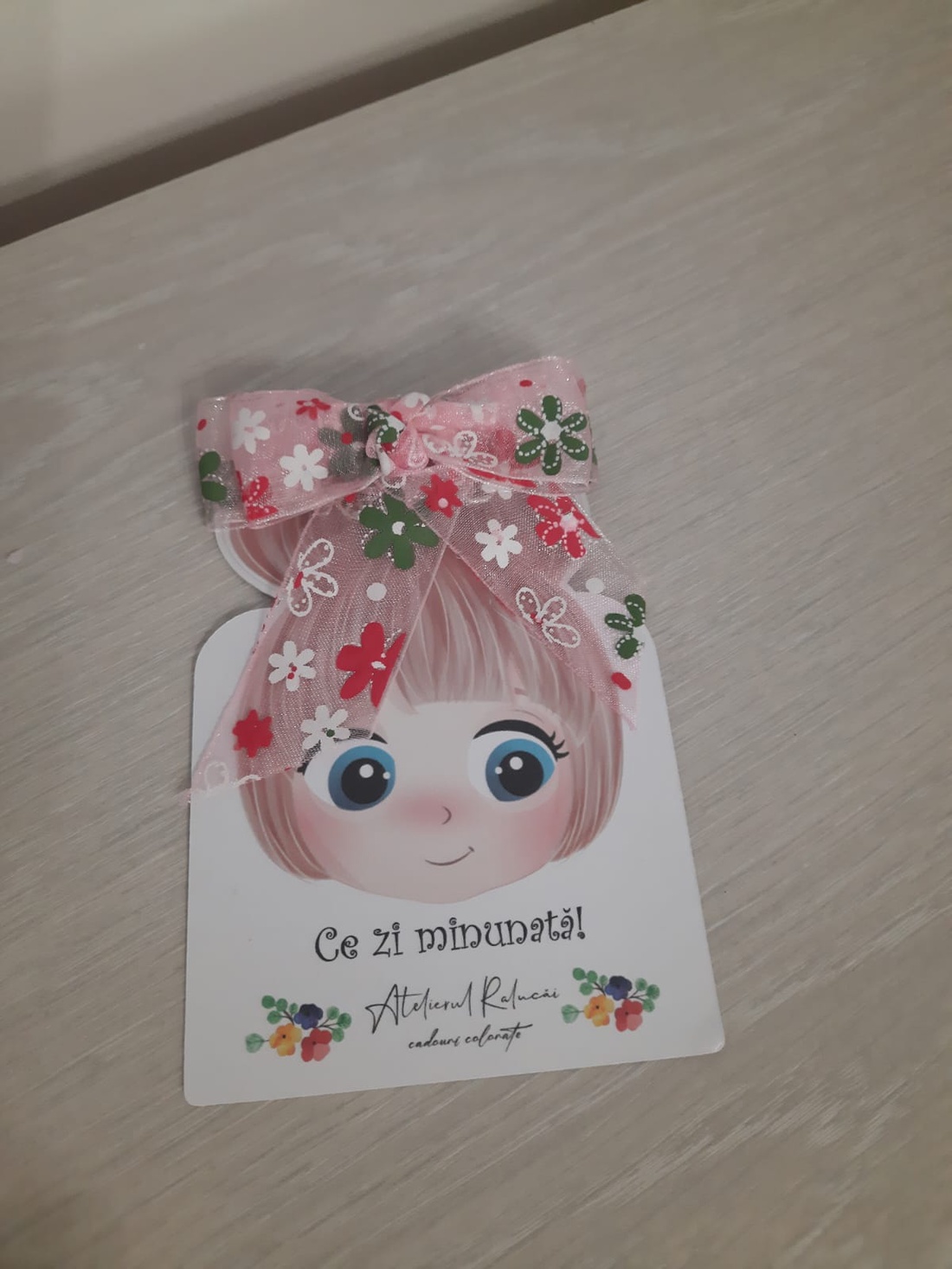 Clama cu floricele - îmbrăcăminte și modă - accesorii păr - clemă de păr și ac de păr - Artynos.ro