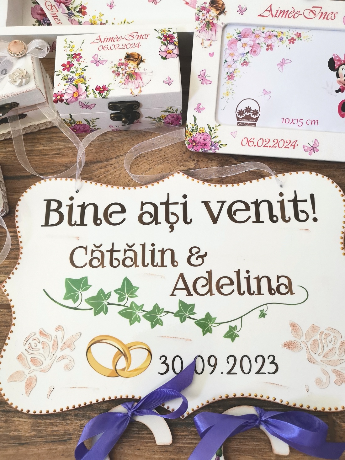 Placa Bine ați venit  - casă & stil de viață - accesorii pentru decorat casa - decorațiuni de pereți, decorațiuni suspendate - placă decorativ - Artynos.ro