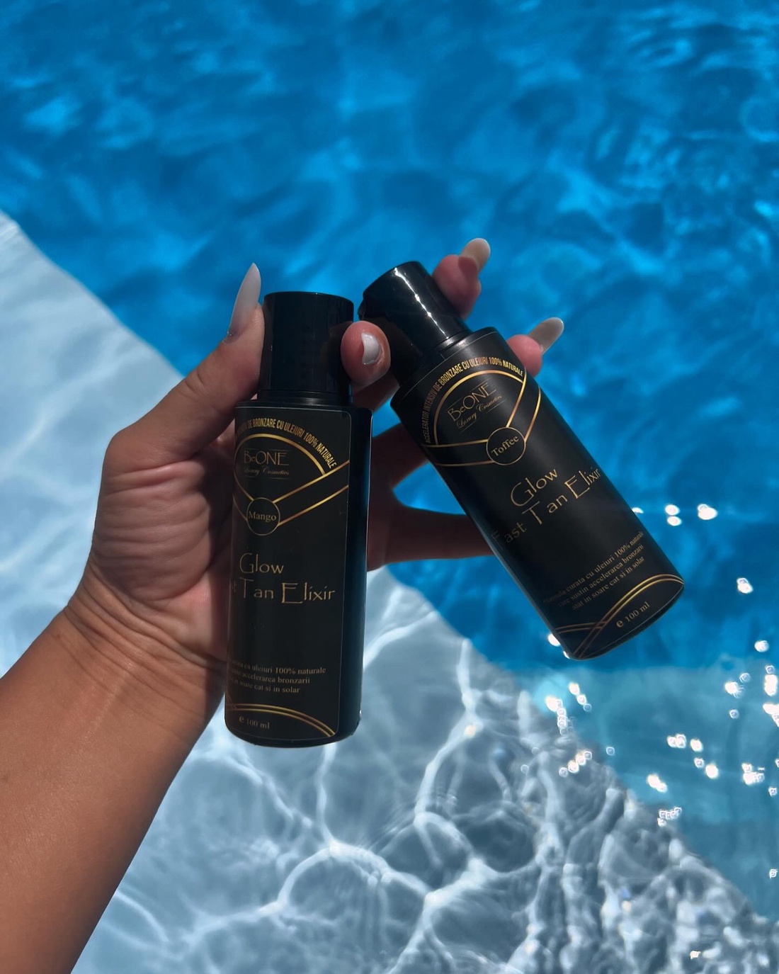 GLOW FAST-TAN ELIXIR  ACCELERATOR INTENSIV DE BRONZARE 100 ML TOFFEE/MANGO - baie și frumusețe - accesorii de îngrijire personală - loțiune de corp, unt de corp - Artynos.ro