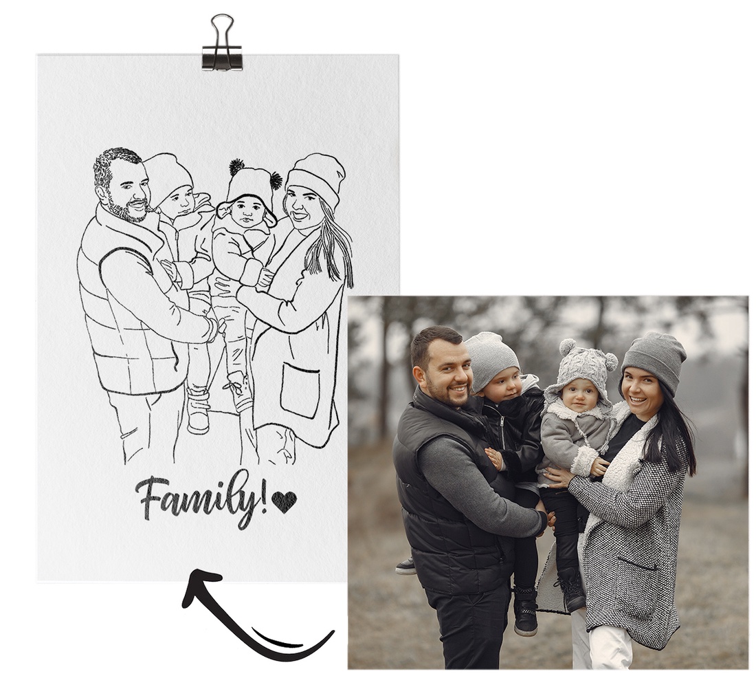 Portrete personalizate dupa fotografie, printat sau digital  - arte vizuale și accesorii  - portret, caricatură - portret - Artynos.ro