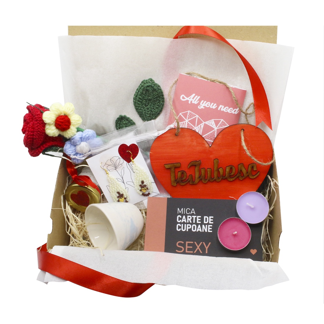 Set Cadou Pentru iubita/Sotie, cadou sexy/iubire, Valentines Day - casă & stil de viață - papetărie de hârtie - card cadou - Artynos.ro