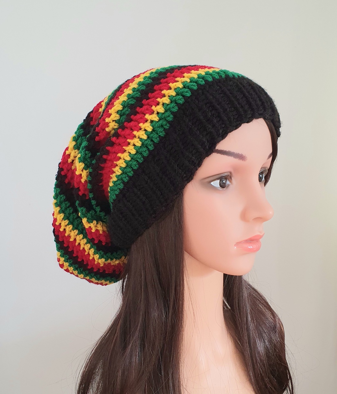 Caciula Rasta Unisex  - îmbrăcăminte și modă - eșarfe, pălării, șaluri - căciulă - Artynos.ro