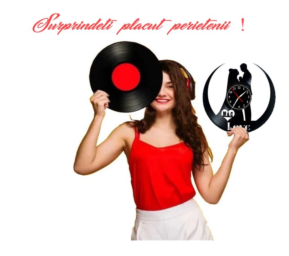 LOVE-ceas de perete(personalizabil) - accesorii locuință - accesorii pentru decorat casa - decorațiuni de pereți, decorațiuni suspendate - ceasuri de perete - Artynos.ro