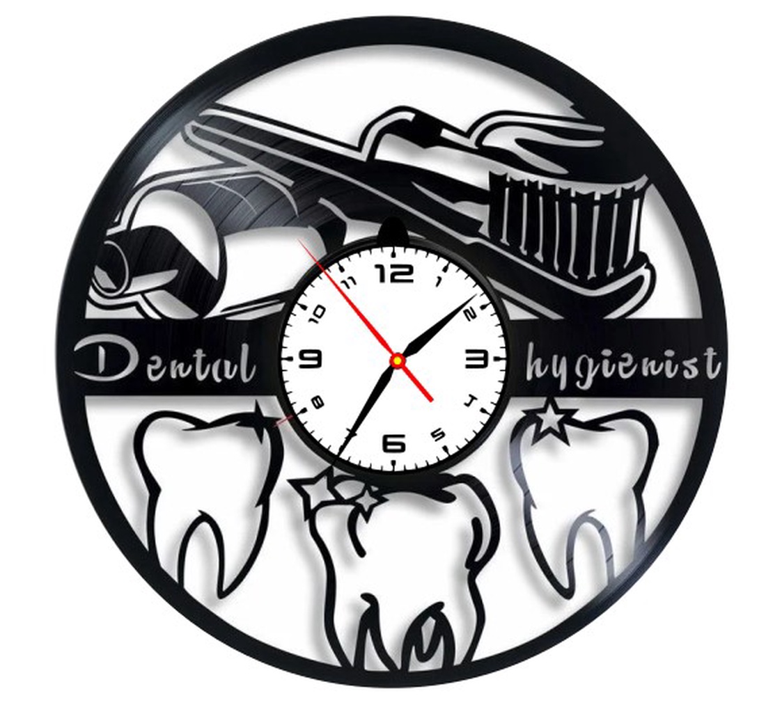 DENTIST - ceas de perete (personalizabil) - accesorii locuință - accesorii pentru decorat casa - decorațiuni de pereți, decorațiuni suspendate - ceasuri de perete - Artynos.ro