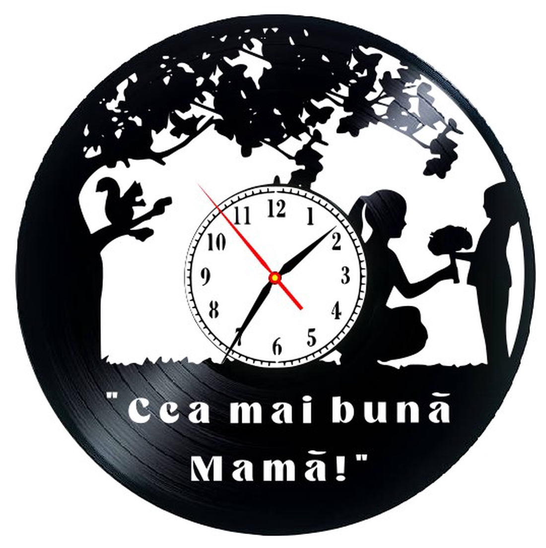 CEA MAI BUNA MAMA-ceas de perete - accesorii locuință - accesorii pentru decorat casa - decorațiuni de pereți, decorațiuni suspendate - ceasuri de perete - Artynos.ro