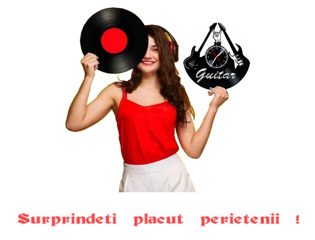 ROCK-ceas de perete - accesorii locuință - accesorii pentru decorat casa - decorațiuni de pereți, decorațiuni suspendate - ceasuri de perete - Artynos.ro