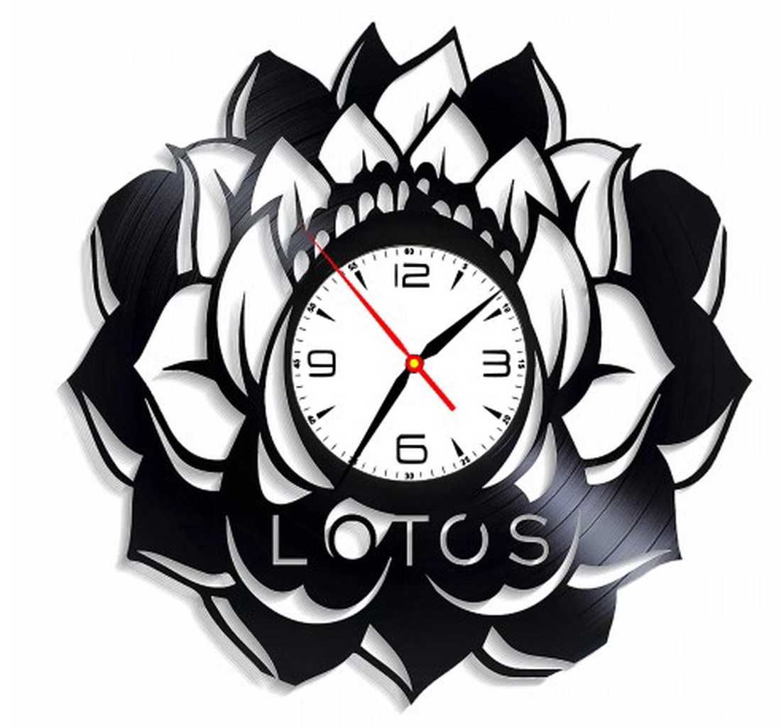 FLOARE DE LOTUS -ceas de perete (personalizabil) - accesorii locuință - accesorii pentru decorat casa - decorațiuni de pereți, decorațiuni suspendate - ceasuri de perete - Artynos.ro