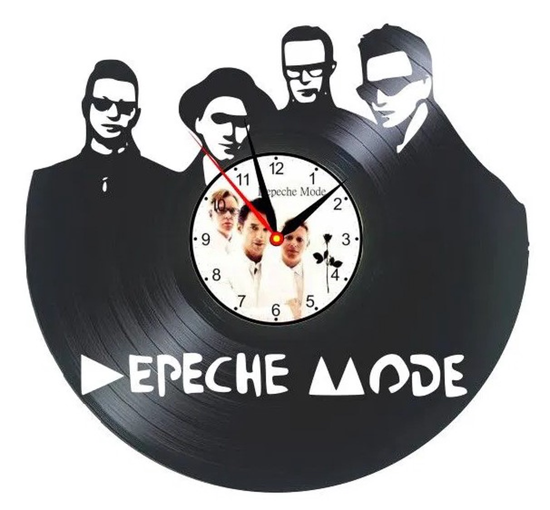 Depeche Mode-ceas de perete - casă & stil de viață - accesorii pentru decorat casa - decorațiuni de pereți, decorațiuni suspendate - ceasuri de perete - Artynos.ro