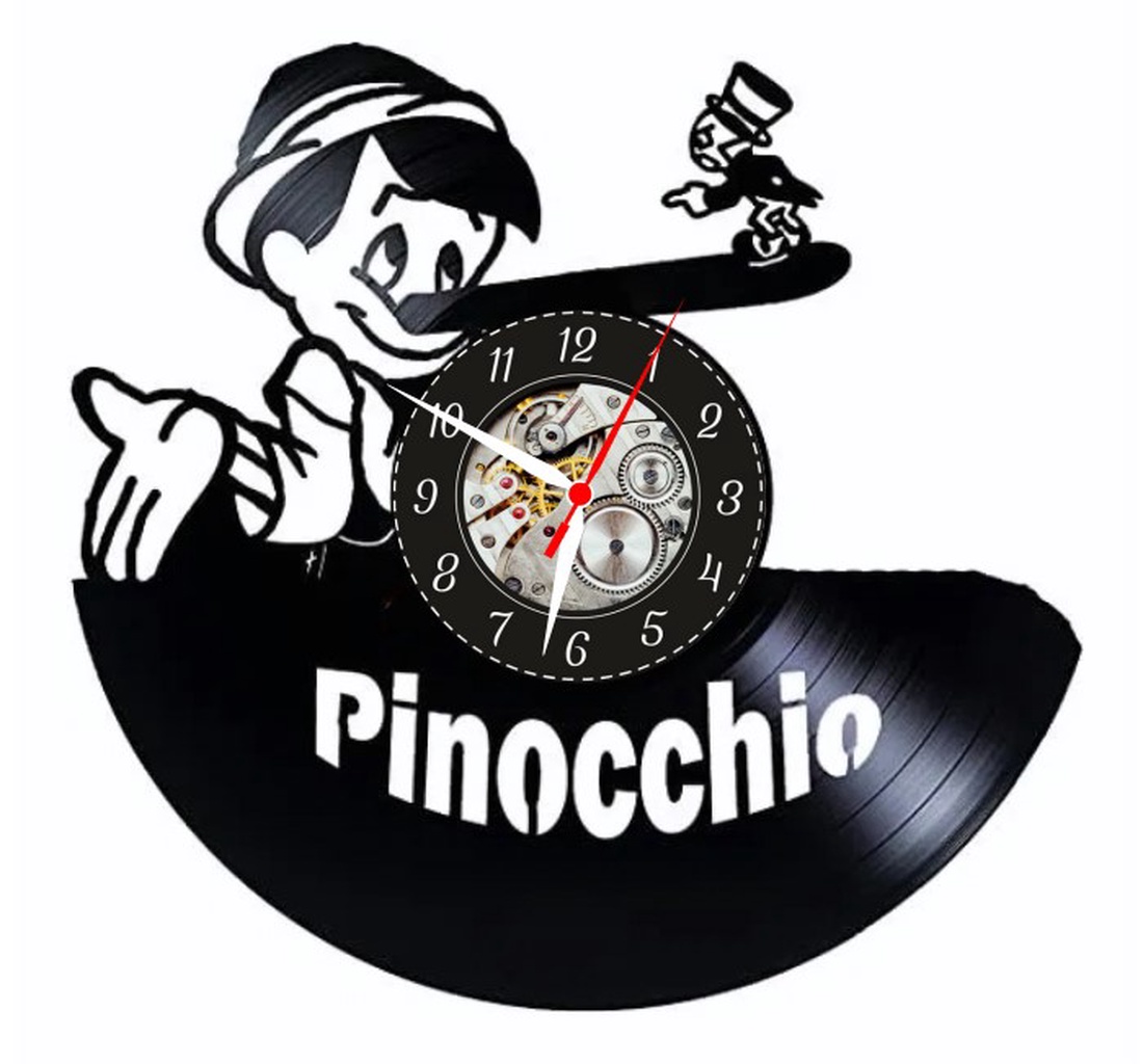 PINOCCHIO-ceas de perete - casă & stil de viață - accesorii pentru decorat casa - decorațiuni de pereți, decorațiuni suspendate - ceasuri de perete - Artynos.ro