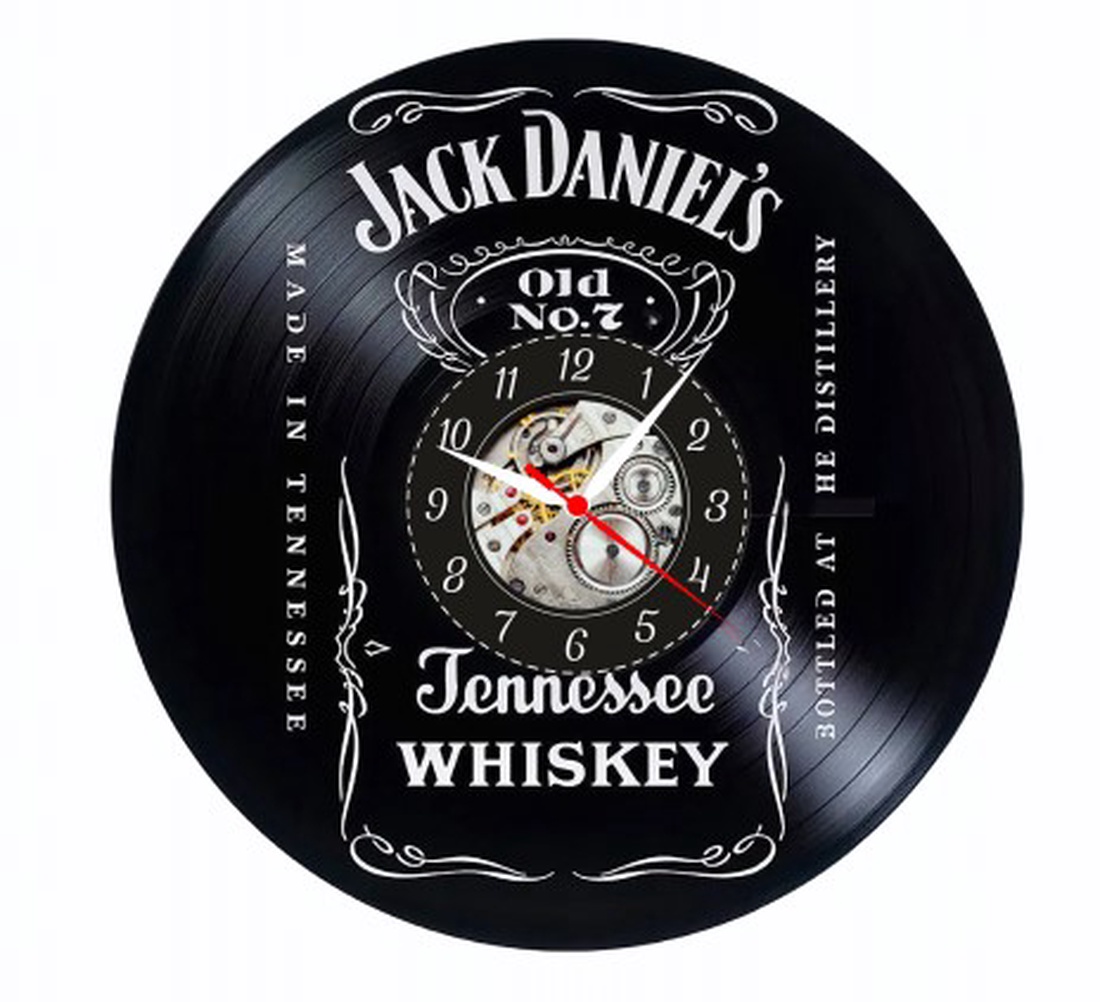 JACK DANIEL'S- ceas de perete - casă & stil de viață - accesorii pentru decorat casa - decorațiuni de pereți, decorațiuni suspendate - ceasuri de perete - Artynos.ro