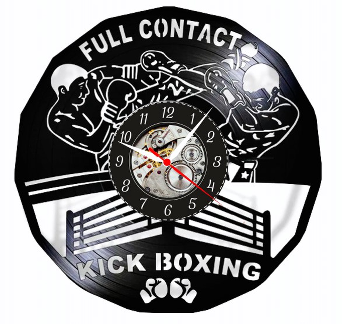 KICK BOXING-ceas de perete - casă & stil de viață - accesorii pentru decorat casa - decorațiuni de pereți, decorațiuni suspendate - ceasuri de perete - Artynos.ro