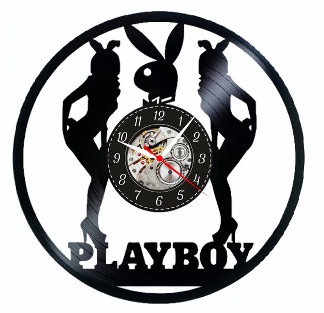 PLAYBOY- ceas de perete - casă & stil de viață - accesorii pentru decorat casa - decorațiuni de pereți, decorațiuni suspendate - ceasuri de perete - Artynos.ro