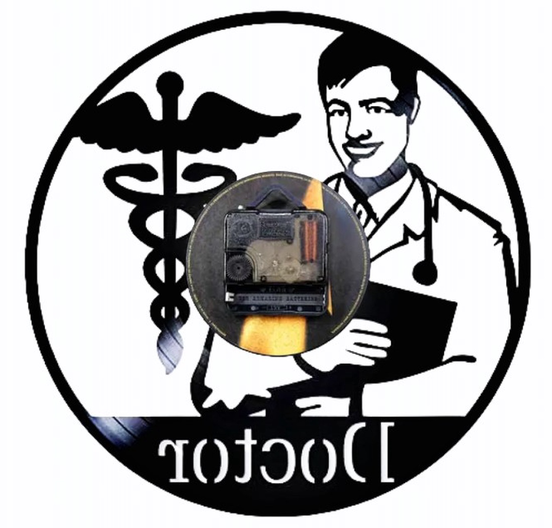 DOCTOR-ceas de perete(personalizabil) - casă & stil de viață - accesorii pentru decorat casa - decorațiuni de pereți, decorațiuni suspendate - ceasuri de perete - Artynos.ro