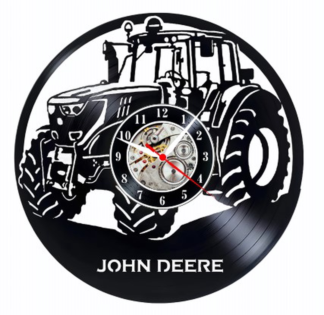 JOHN DEERE- ceas de perete - casă & stil de viață - accesorii pentru decorat casa - decorațiuni de pereți, decorațiuni suspendate - ceasuri de perete - Artynos.ro