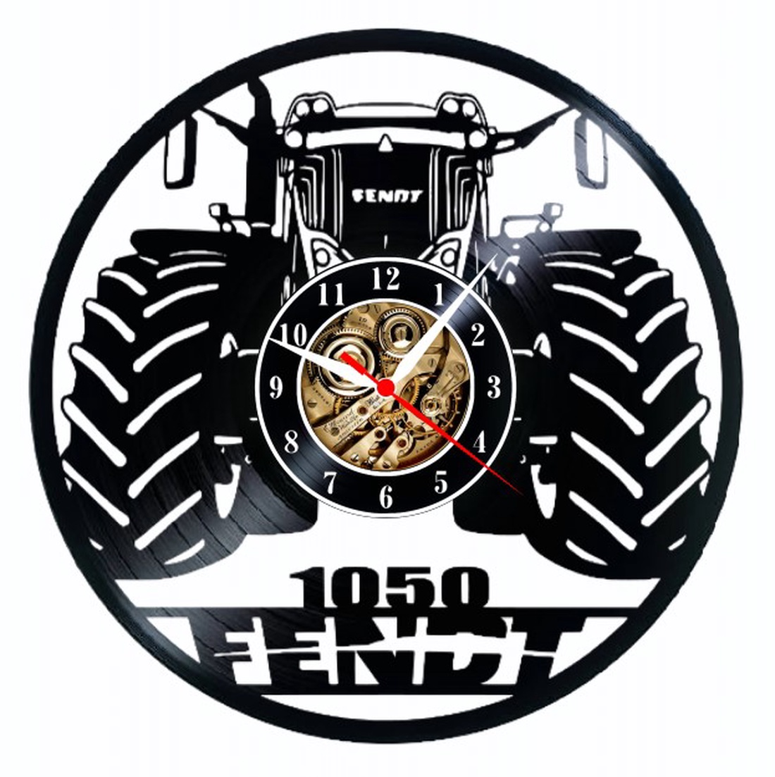 TRACTOR FENDT 1050- ceas de perete - casă & stil de viață - accesorii pentru decorat casa - decorațiuni de pereți, decorațiuni suspendate - ceasuri de perete - Artynos.ro