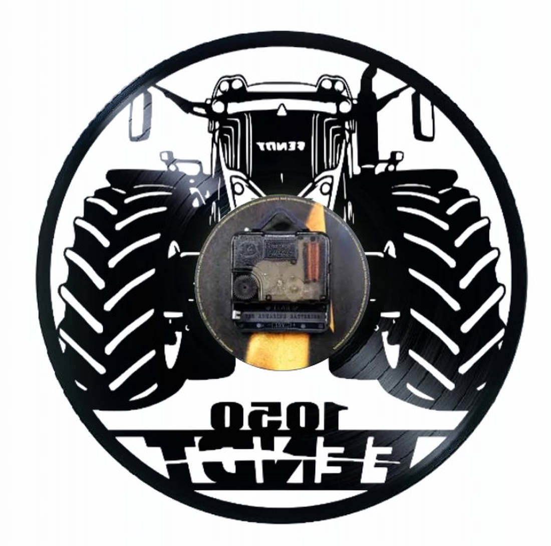 TRACTOR FENDT 1050- ceas de perete - casă & stil de viață - accesorii pentru decorat casa - decorațiuni de pereți, decorațiuni suspendate - ceasuri de perete - Artynos.ro