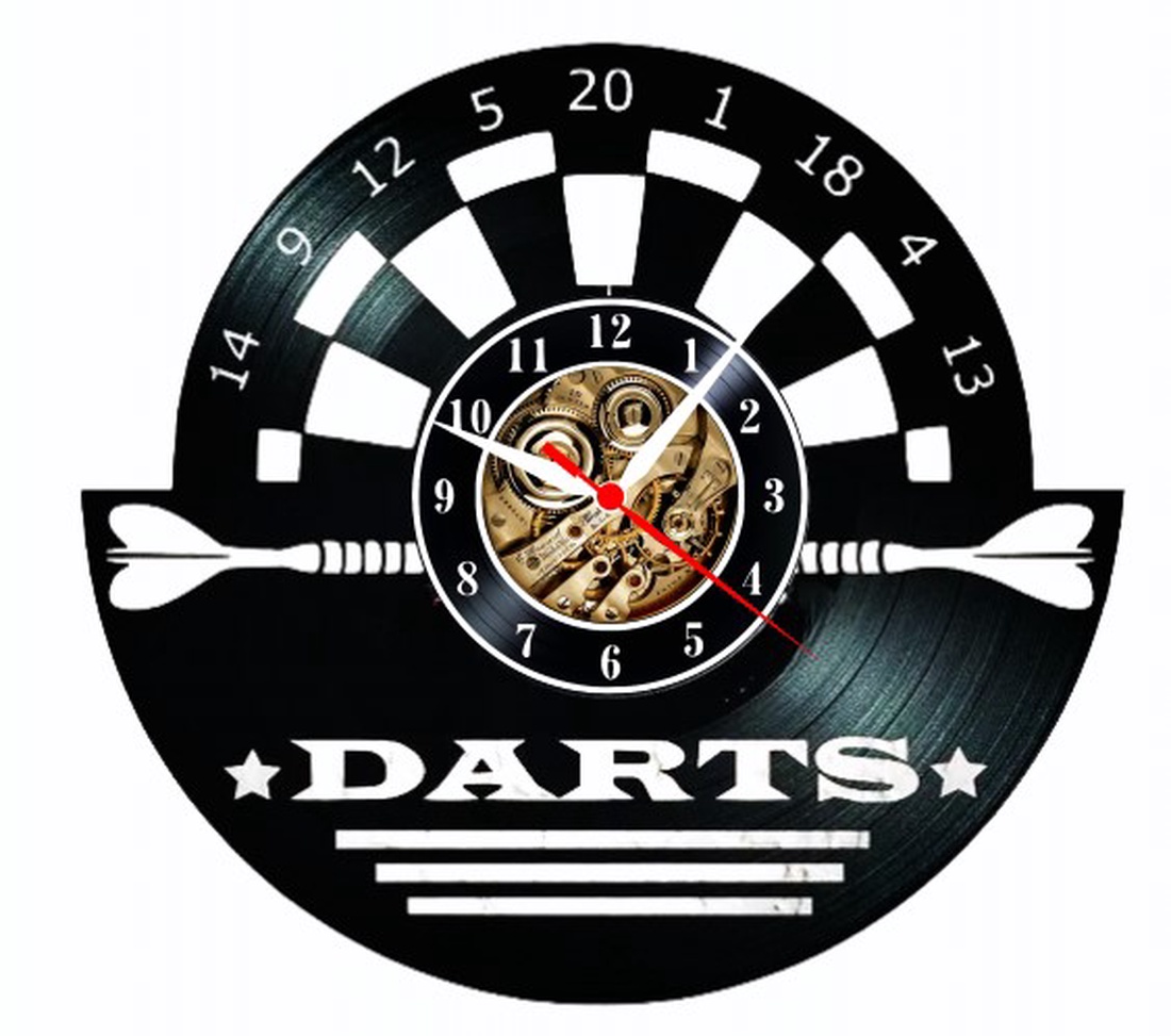 DARTS-ceas de perete - casă & stil de viață - accesorii pentru decorat casa - decorațiuni de pereți, decorațiuni suspendate - ceasuri de perete - Artynos.ro