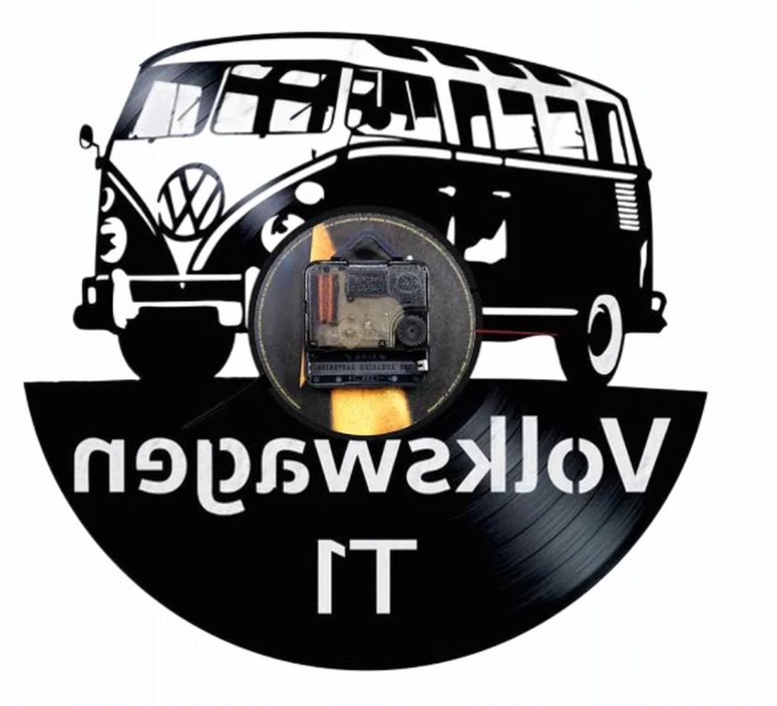 VOLKSWAGEN T1-ceas de perete - casă & stil de viață - accesorii pentru decorat casa - decorațiuni de pereți, decorațiuni suspendate - ceasuri de perete - Artynos.ro