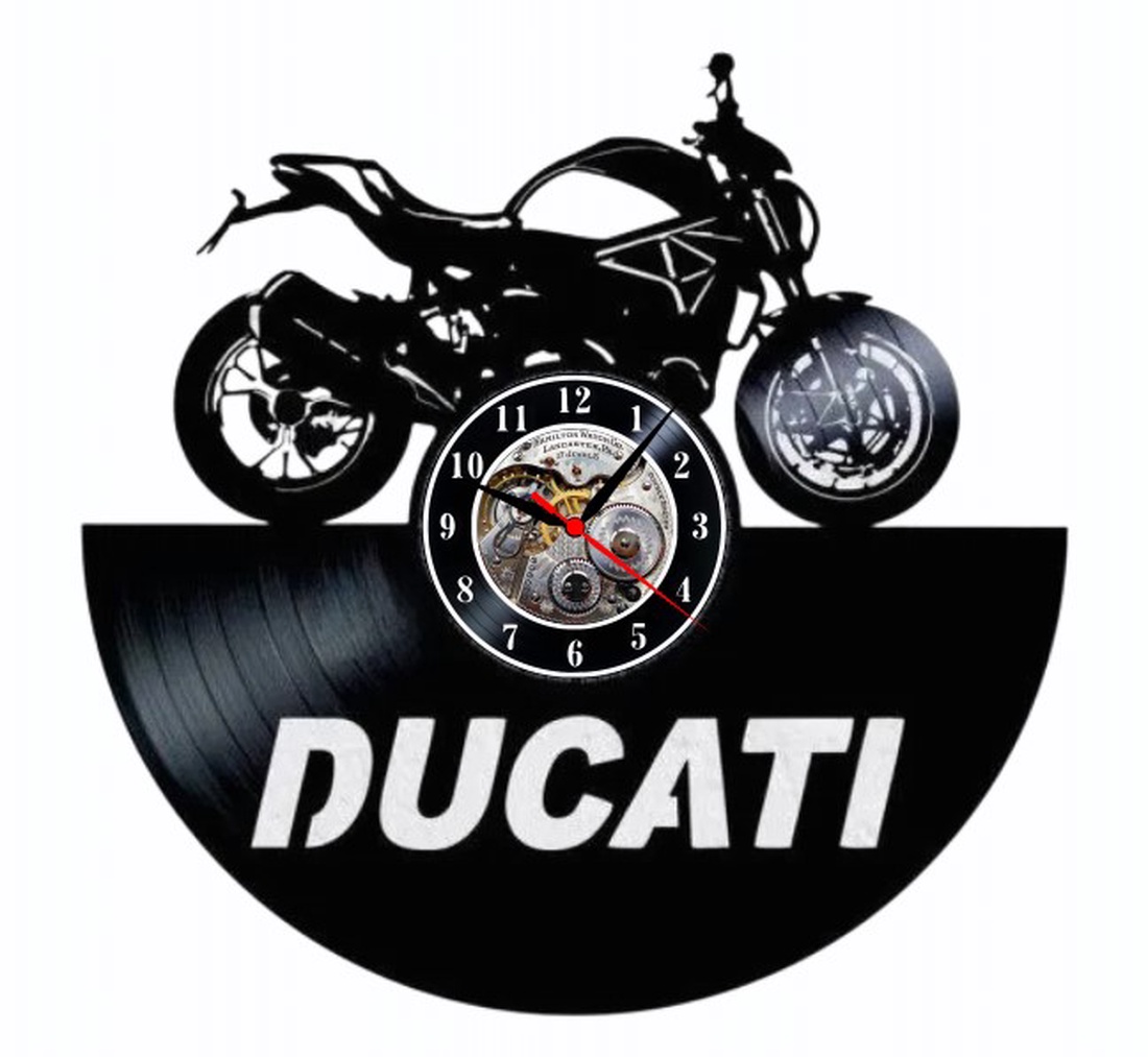 DUCATI-ceas de perete - casă & stil de viață - accesorii pentru decorat casa - decorațiuni de pereți, decorațiuni suspendate - ceasuri de perete - Artynos.ro