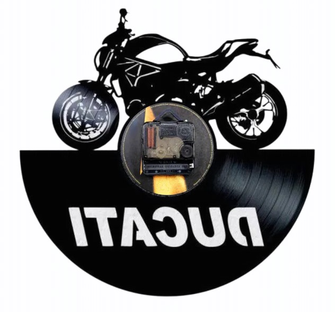 DUCATI-ceas de perete - casă & stil de viață - accesorii pentru decorat casa - decorațiuni de pereți, decorațiuni suspendate - ceasuri de perete - Artynos.ro