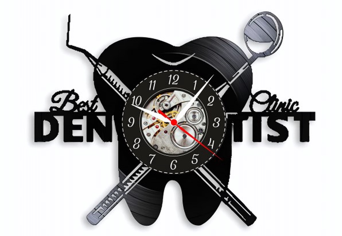 DENTIST-ceas de perete - bijuterii - bijuterii și ceasuri - curele de ceas - Artynos.ro