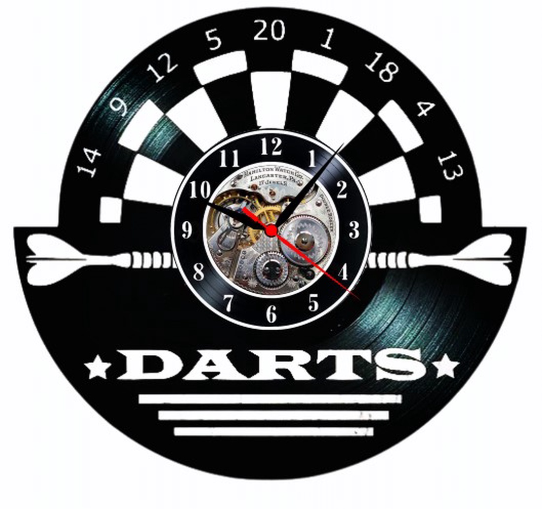 DARTS-ceas de perete - casă & stil de viață - accesorii pentru decorat casa - decorațiuni de pereți, decorațiuni suspendate - ceasuri de perete - Artynos.ro