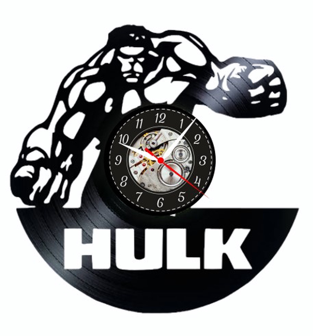 HULK-ceas de perete - casă & stil de viață - accesorii pentru decorat casa - decorațiuni de pereți, decorațiuni suspendate - ceasuri de perete - Artynos.ro