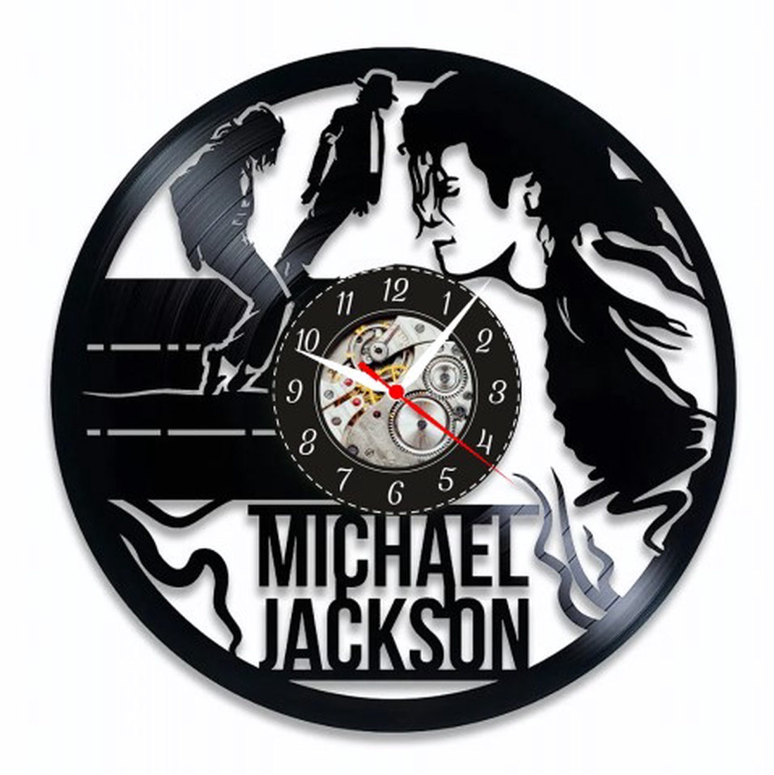 MICHAEL JACKSON  ceas de perete - casă & stil de viață - accesorii pentru decorat casa - decorațiuni de pereți, decorațiuni suspendate - ceasuri de perete - Artynos.ro