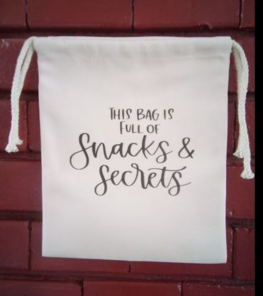 Saculet Snacks and Secrets - geantă și husă - geantă pentru cumpărături - geantă shopper, geantă tote, geantă textilă - Artynos.ro