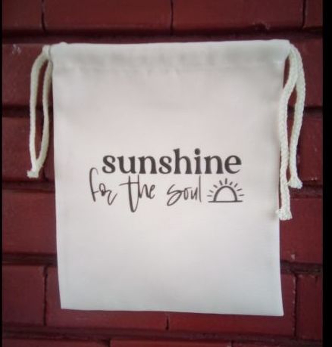 Saculet Sunshine for the Soul - geantă și husă - geantă pentru cumpărături - geantă shopper, geantă tote, geantă textilă - Artynos.ro