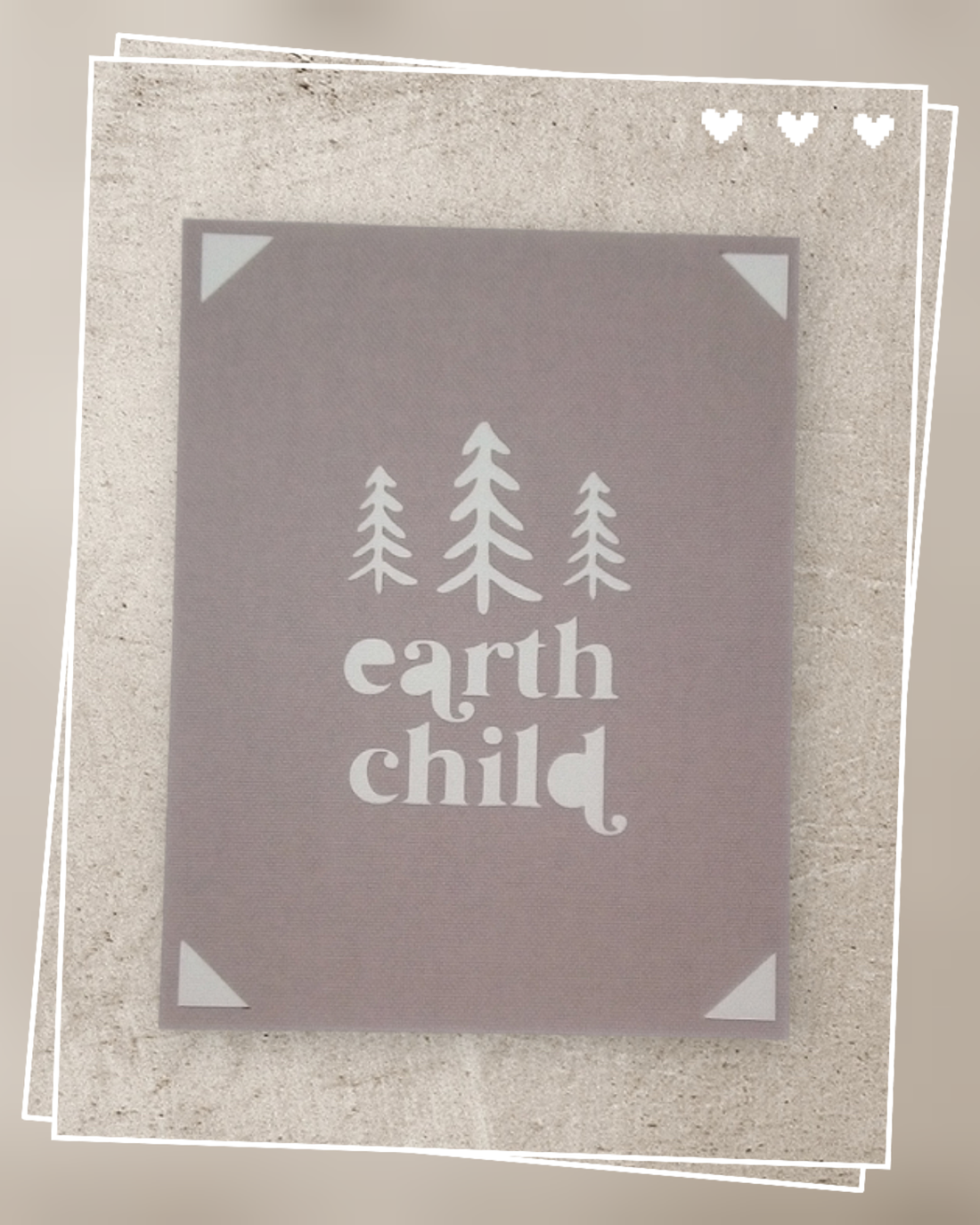 Felicitare Earth Child - casă & stil de viață - papetărie de hârtie - invitații - Artynos.ro