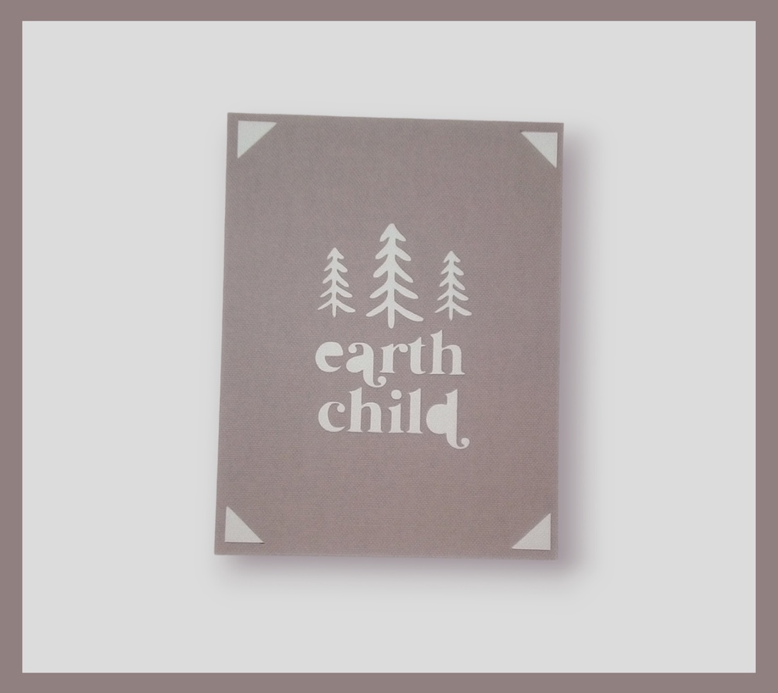 Felicitare Earth Child - casă & stil de viață - papetărie de hârtie - invitații - Artynos.ro