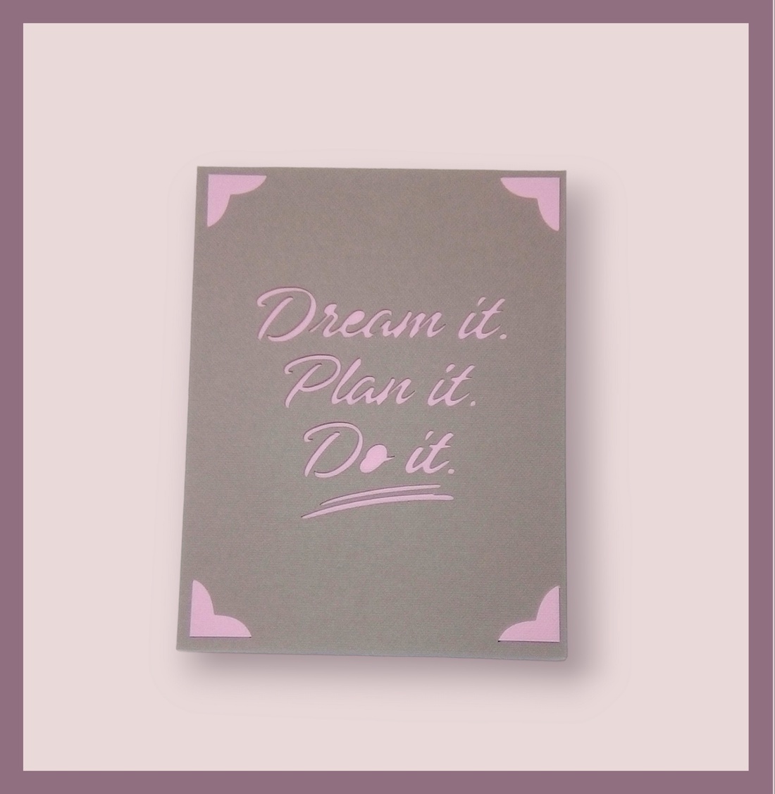 Felicitare 'Dream it' - casă & stil de viață - papetărie de hârtie - invitații - Artynos.ro