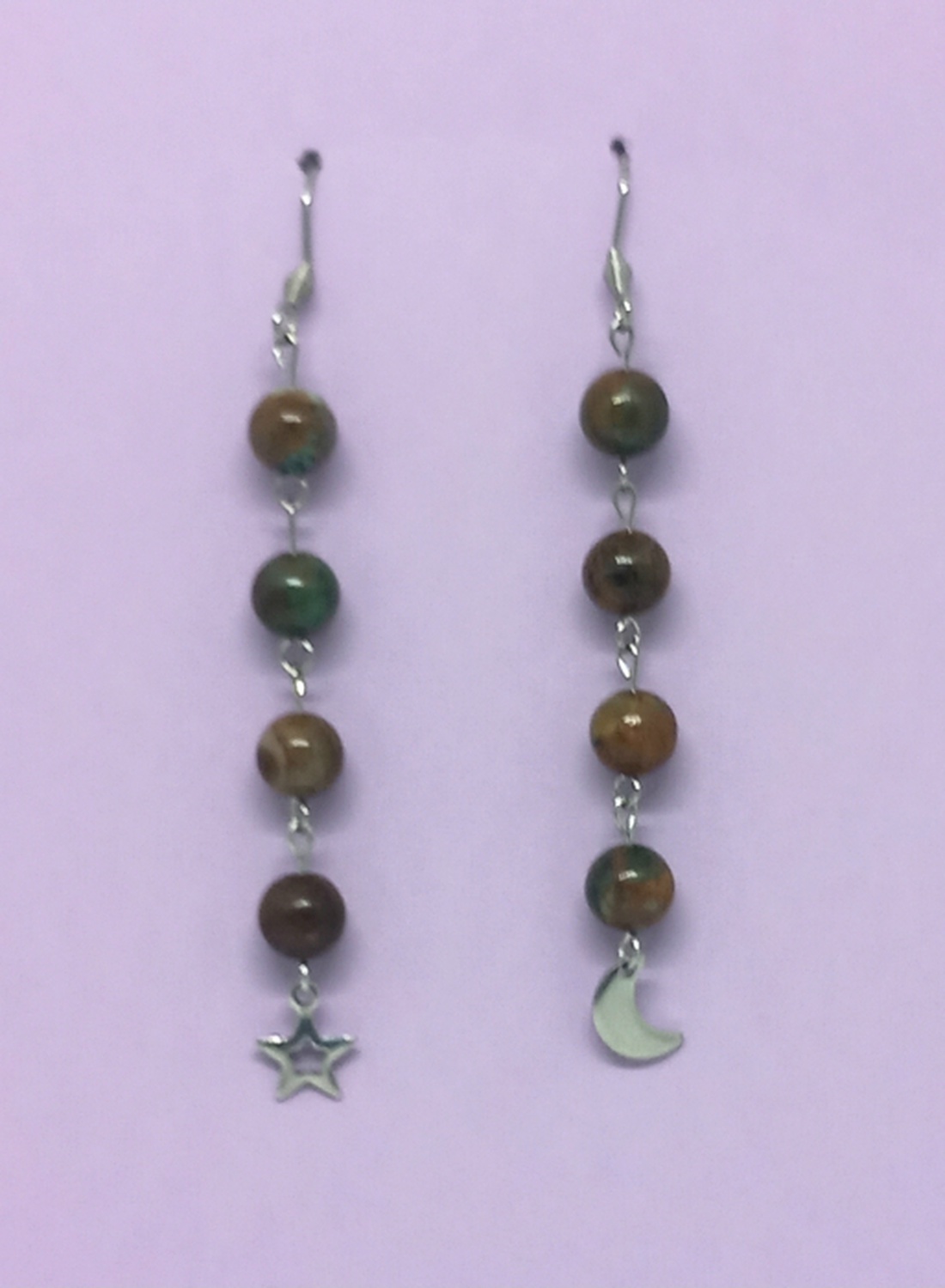 Moonlight Earrings - bijuterii - cercei - cercei agățați - Artynos.ro