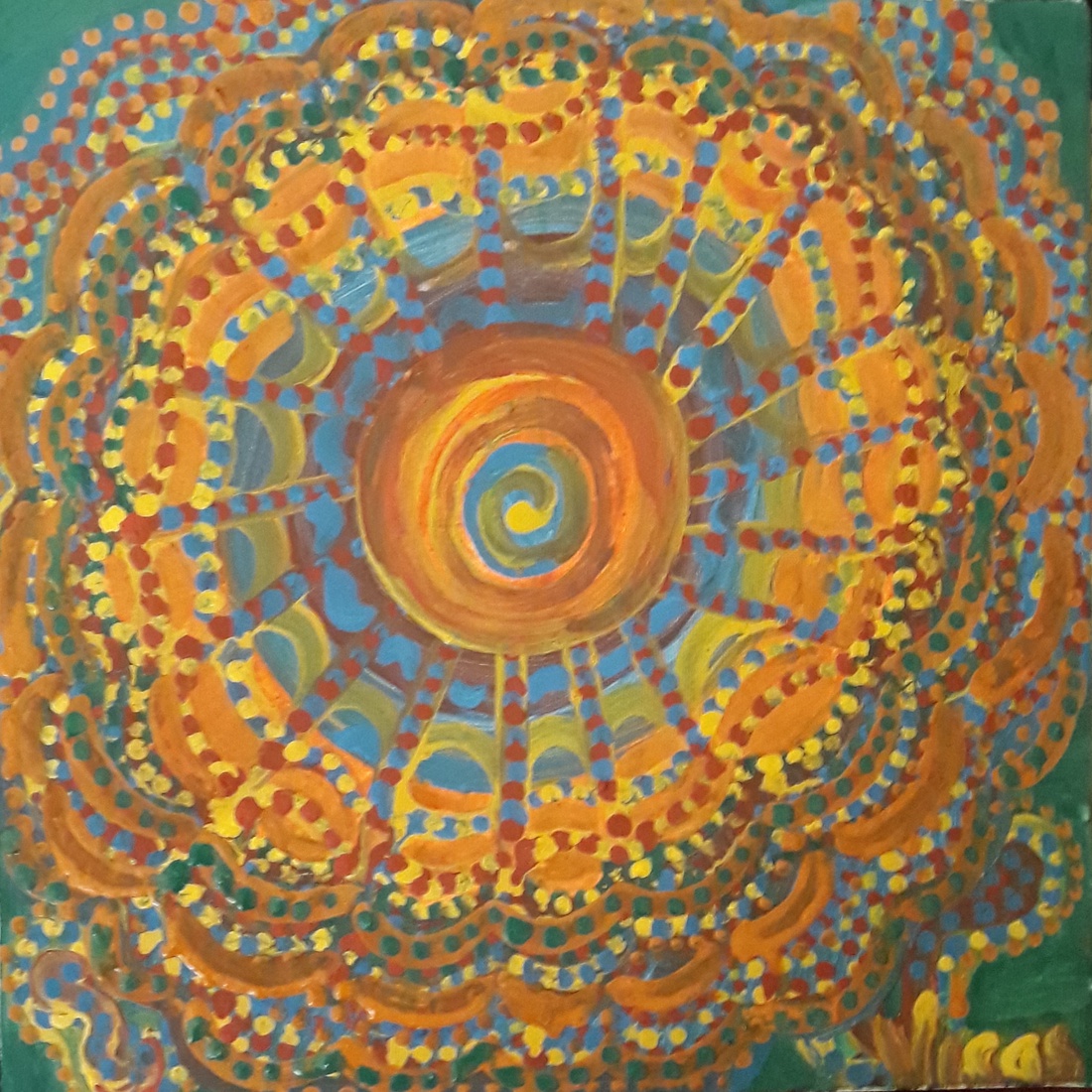 Mandala  - arte vizuale și accesorii  - picturi - pictură acrilică - Artynos.ro