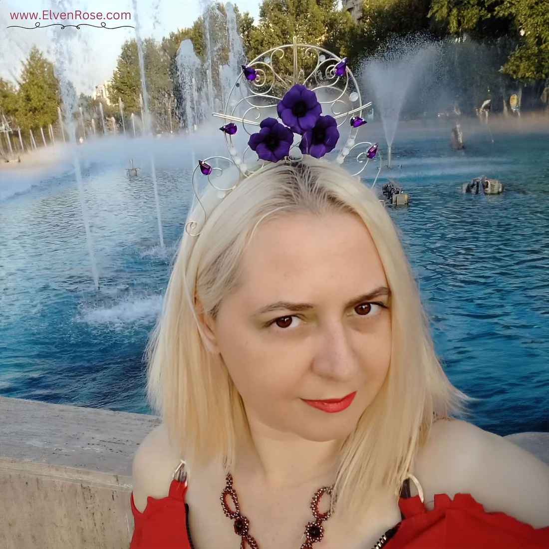 Diadema Night Whisperer. Unicat - îmbrăcăminte și modă - accesorii păr - accesorii de păr - Artynos.ro