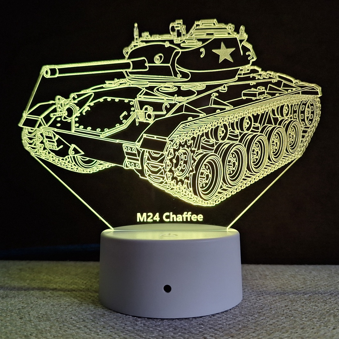 M24 Chaffee - lampă LED - casă & stil de viață - lămpi și corpuri de iluminat - lampă de masă - Artynos.ro