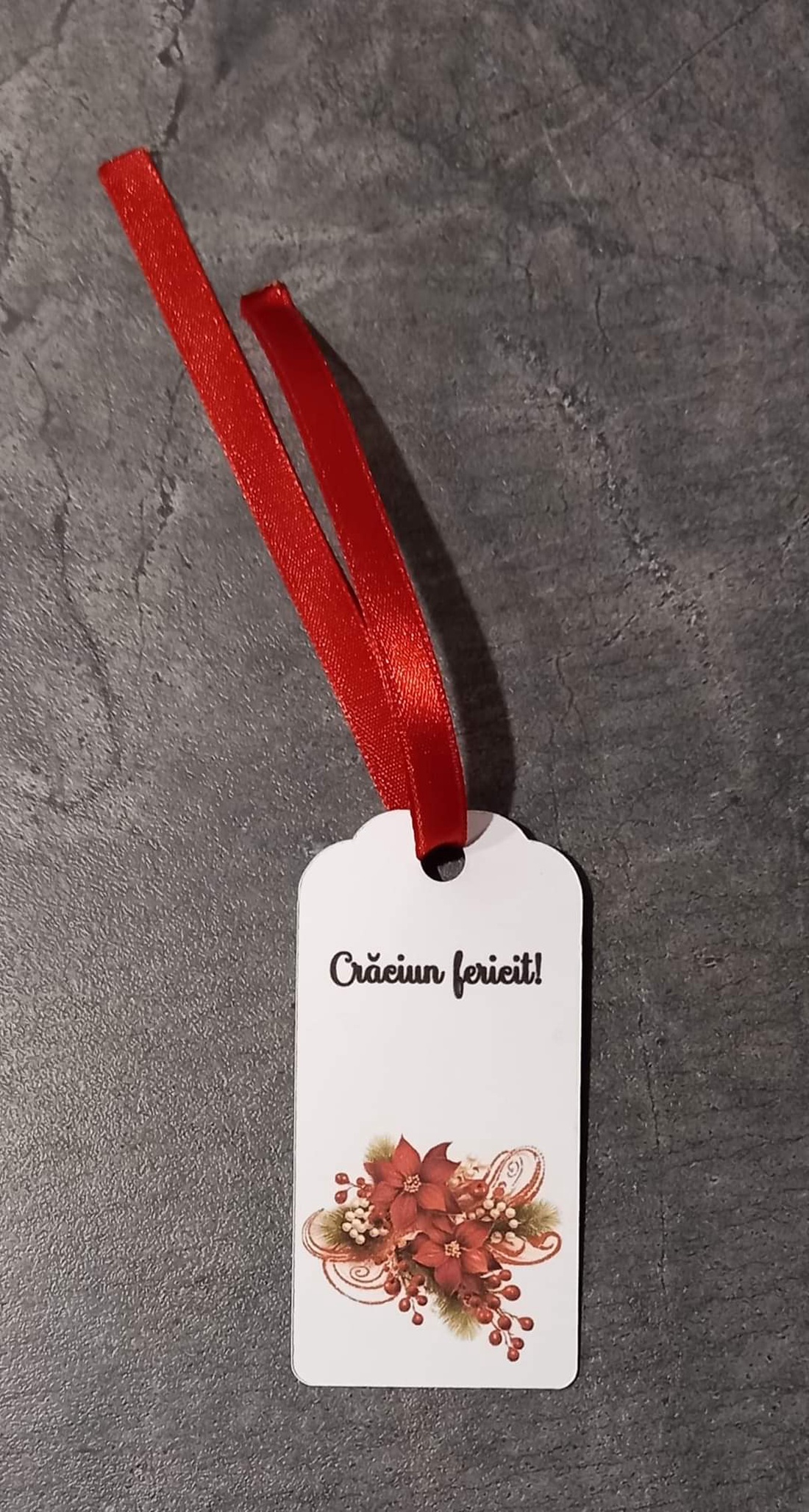 Tag Craciun/ Eticheta Craciun pentru cadouri - accesorii de crăciun - cadouri de crăciun - împachetare cadouri crăciun - Artynos.ro