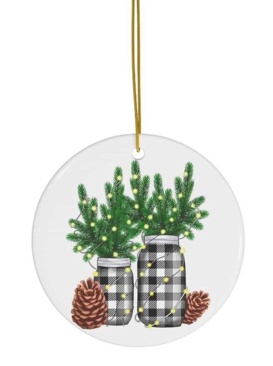 Ornament ceramica personalizat  - accesorii de crăciun - decorațiuni de crăciun de casă - decorațiuni pentru pomul de crăciun - Artynos.ro