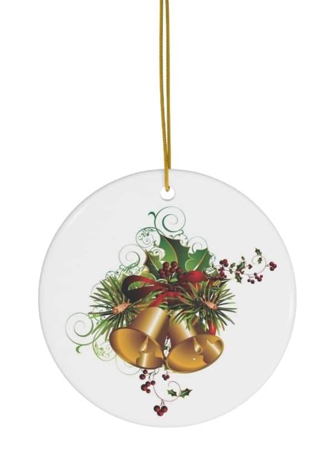 Ornament ceramica personalizat  - accesorii de crăciun - decorațiuni de crăciun de casă - decorațiuni pentru pomul de crăciun - Artynos.ro