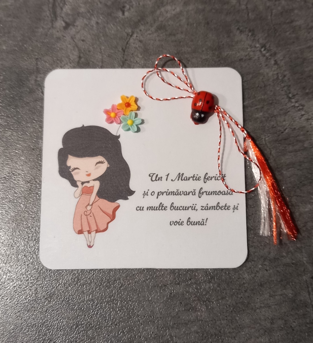 Martisor magnetic personalizat  - casă & stil de viață - accesorii pentru echipamente de bucătărie - decorații de bucătărie - magneți de frigider - Artynos.ro