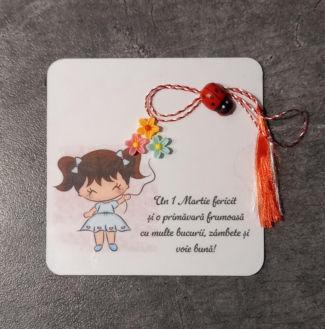 Martisor magnetic personalizat  - casă & stil de viață - accesorii pentru echipamente de bucătărie - decorații de bucătărie - magneți de frigider - Artynos.ro