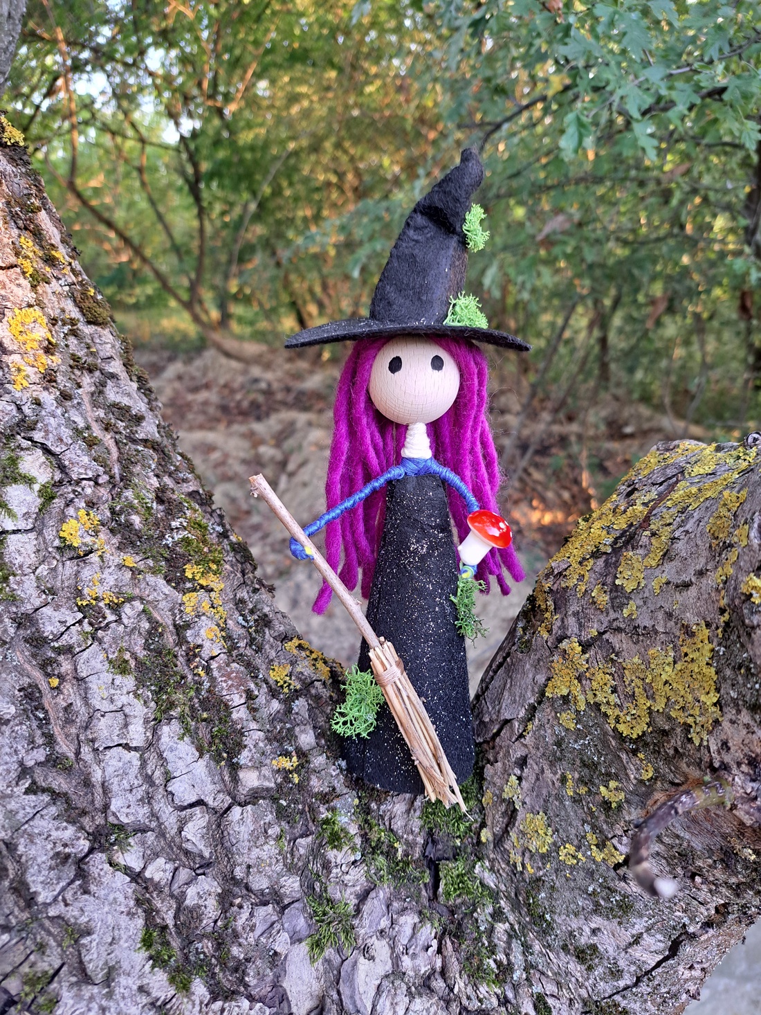 Figurina vrajitoare Halloween - casă & stil de viață - accesorii pentru decorat casa - halloween - tot ce ai nevoie pentru petrecere! - figurine halloween - Artynos.ro