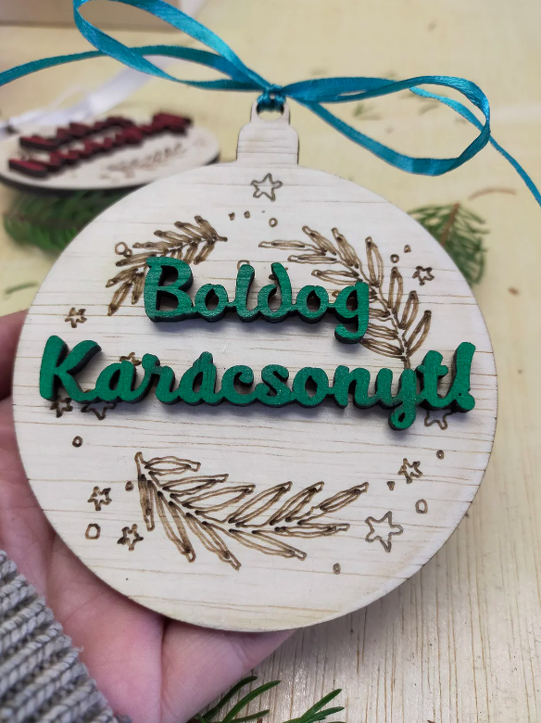 Ornament pentru brad Personalizat 3D - casă & stil de viață - accesorii pentru decorat casa - ornamente - Artynos.ro