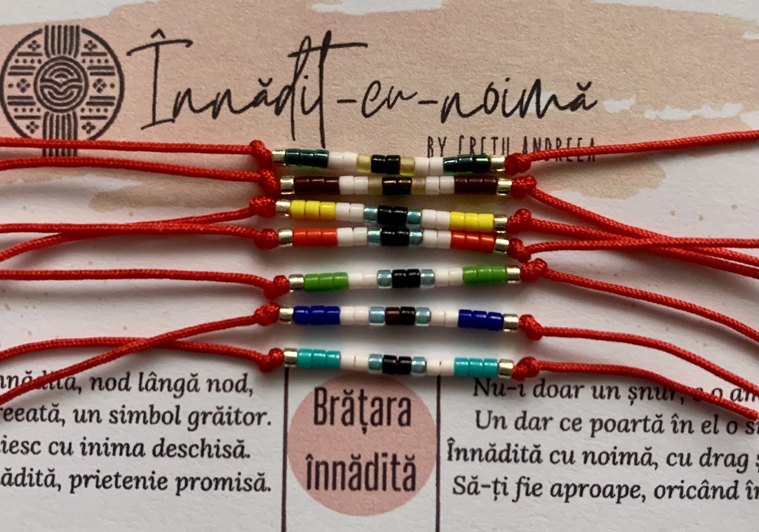 Brățară înnădită  - casă & stil de viață - accesorii pentru decorat casa - decorațiuni cu tematică spirituală - mala - Artynos.ro